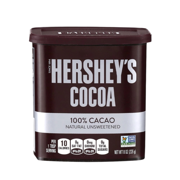 3dabb4f67e94d8a27a45eeb7611f2b60 Hershey's Cocoa 100% Natural Unsweetened 226g