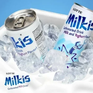 Korea Lotte Milkis Soda Drink Carbonated Milk Drink Beverage Milk & Yogurt 250ml x 12